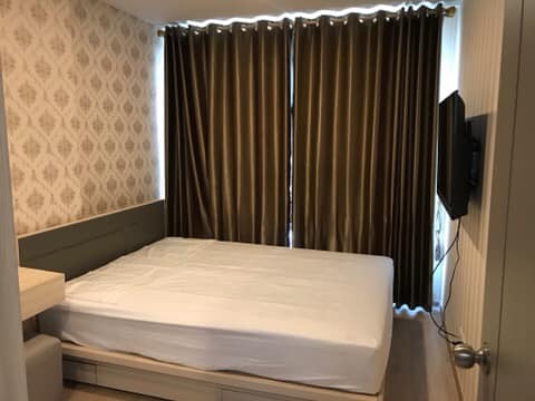 For RentCondoBangna, Bearing, Lasalle : 🌹For rent, condo ✦IDEO O2✦, the room is very beautiful, minimally decorated, pleasant to live in!! 🌹 #HF731