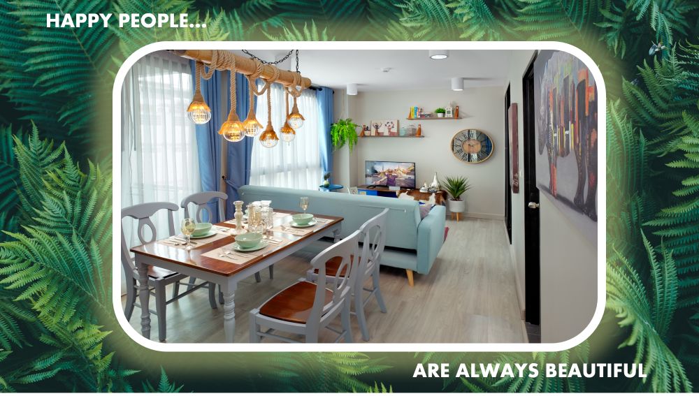 For SaleCondoRatchadapisek, Huaikwang, Suttisan : Artsy 2br Condo on Ratchada St. steps from MRT + The Street + BigC + Foodland