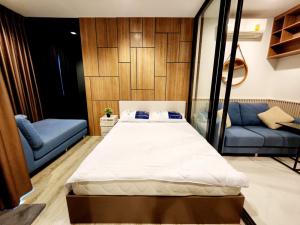 For SaleCondoSamut Prakan,Samrong : Sale with tenant Knightsbridge Sky River Ocean condo, built-in decoration complete electrical appliances