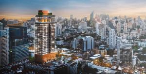For SaleCondoSukhumvit, Asoke, Thonglor : Condo for sale KHUN BY YOO, ULTIMATE CLASS condo, near BTS Thong Lo and Gray Line (monorail) Thonglor 10 station in the future, Wattana District, Bangkok.