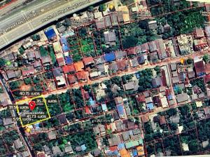 For SaleLandBang Sue, Wong Sawang, Tao Pun : Land for sale, 338 square wah, Krungthep-Non 27 Road, near BTS Bang Son, Bang Sue Subdistrict, Bang Sue District, Bangkok.