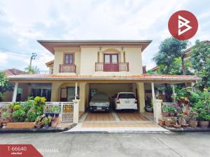For SaleHouseKaset Nawamin,Ladplakao : House for sale on the corner Chuanchuen Ladprao Village, Bangkok