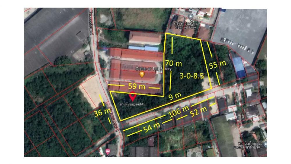 For SaleLandPattaya, Bangsaen, Chonburi : 📣 Urgent sale ❗️ Good location land. Suitable for residential or doing business near Sukhumvit Road. and facilities ✅️