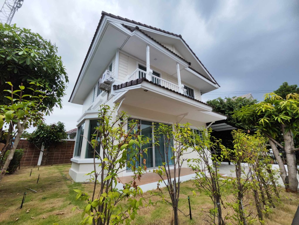 For SaleHouseSamut Prakan,Samrong : BB243 2-story detached house, Siwalee Suvarnabhumi, newly renovated, ready to move in.