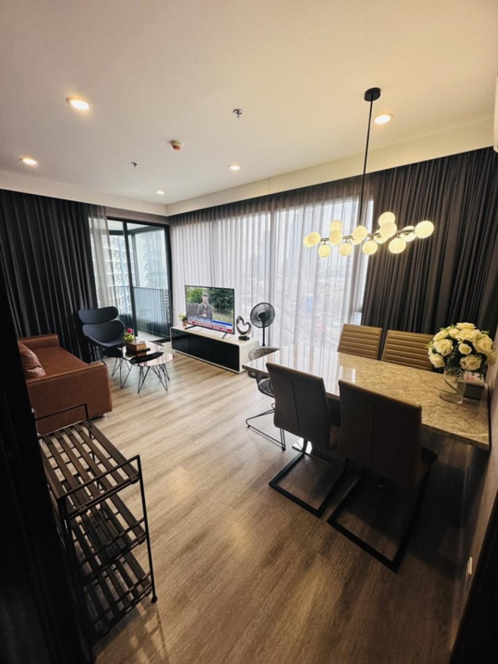 ให้เช่าคอนโดพระราม 9 เพชรบุรีตัดใหม่ RCA : 📣Ready to move in ‼️🔥IDEO Mobi Asoke🔥2 bedroom🌟55 sq m 🚇MRT Phetchaburi