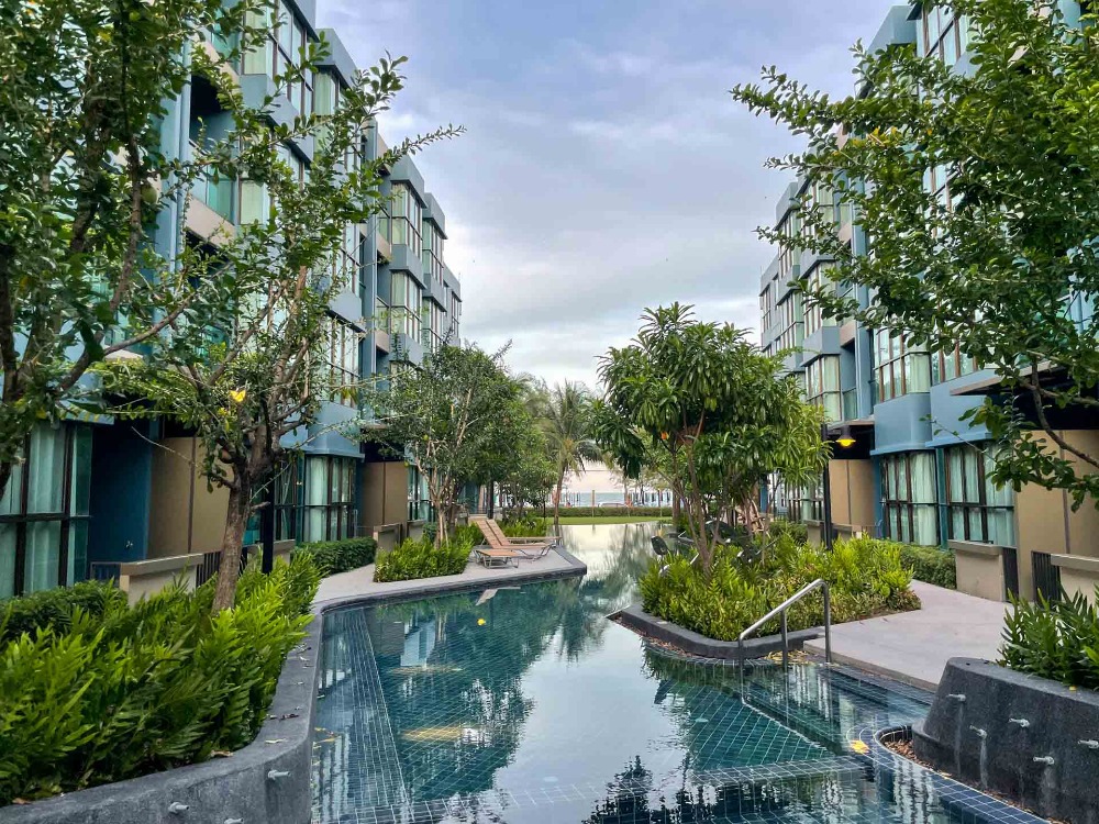 ขายคอนโดชะอำ เพชรบุรี : ขายด่วนมากที่สุด คอนโดลุมพินีปาร์ค ชะอำ For sale Lumpini Park Beach Cha-am 2br 2br  64.51 sqm