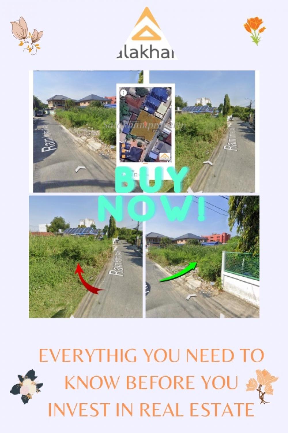For SaleLandYothinpattana,CDC : Land for sale Ramintra 8