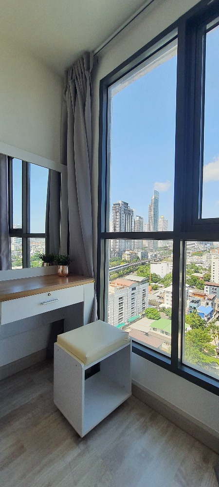 For SaleCondoWongwianyai, Charoennakor : (Sale by owner) Selling at a loss, Ideo mobi sathorn, 16th floor, river view + Asiatique, the most beautiful room position in the building.