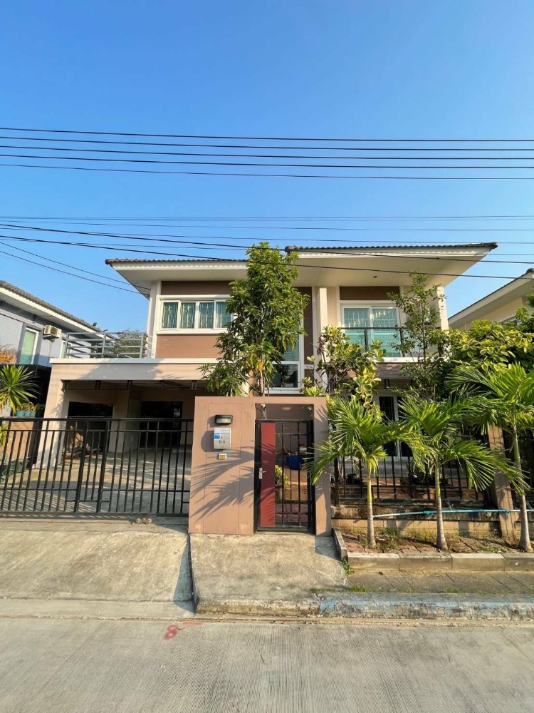 For SaleHousePhutthamonthon, Salaya : 2 storey detached house for sale, new condition, never lived in The Gallery Village Pinklao-Sai 4