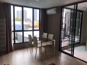 For RentCondoSathorn, Narathiwat : Condo for rent, The Cube Urban Sathorn-Chan, size 2 bedrooms, 1 bathroom, area 44 square meters, 4th floor, fully furnished with electrical appliances.