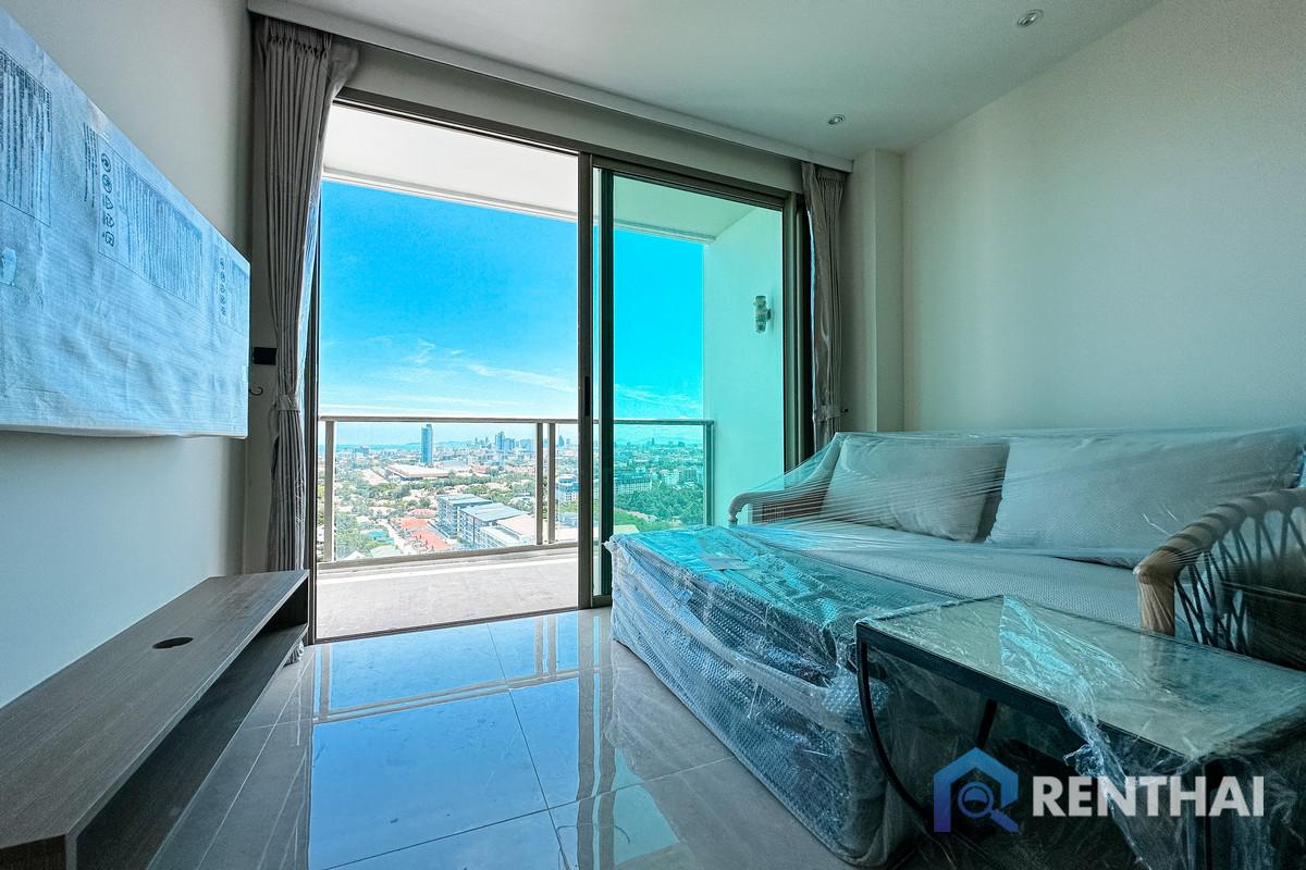 For SaleCondoPattaya, Bangsaen, Chonburi : The Riviera Ocean Drive 1 bedroom 35 sq.m.  Sea view