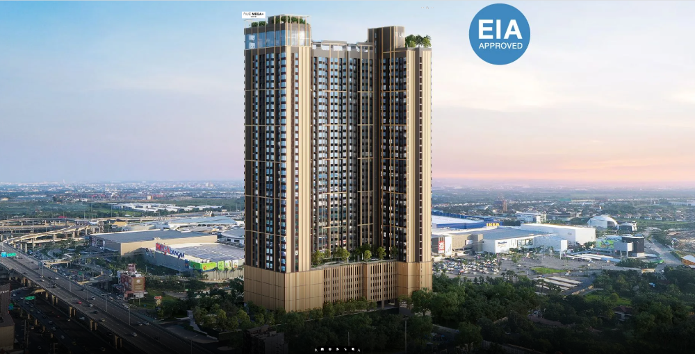 ขายดาวน์คอนโดบางนา แบริ่ง ลาซาล : (เจ้าของ) ขาย Nue Mega Plus Bangna 1BR 26.25ตรม. Fully furnished ติดเมกาบางนา 0 เมตร ทิศตะวันออก วิวเมกาบางนา ชั้นสูง