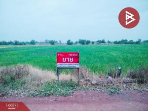 For SaleLandChachoengsao : Land for sale, empty plot, 15 rai, 2 ngan, 39 square wah, Phanom Sarakham, Chachoengsao