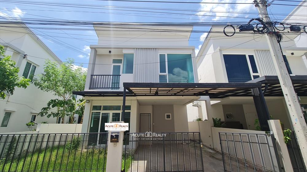 ขายทาวน์เฮ้าส์/ทาวน์โฮมเกษตรศาสตร์ รัชโยธิน : ขายบ้านแฝด 2 ชั้น ดิ เอ็กซ์คลูซีฟ วงแหวน-รามอินทรา ติดถนนใหญ่