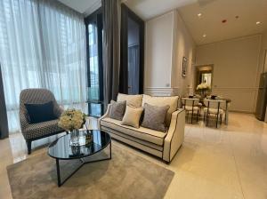 For SaleCondoSilom, Saladaeng, Bangrak : Big room, fully furnished, FREE 🔥 Ashton Silom project, 2 large bedrooms, 71 sq m. . Next to Chong Nonsi BTS, 350 meters, special price 17,559,000