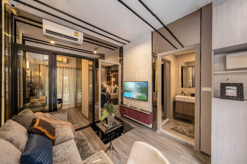 For SaleCondoSeri Thai, Ramkhamhaeng Nida : Ideo Ramkhamhaeng-Lamsalee 1Bedroom Plus Pro Room 2.99 MB 3 Last Unit!! Hurry up and call
