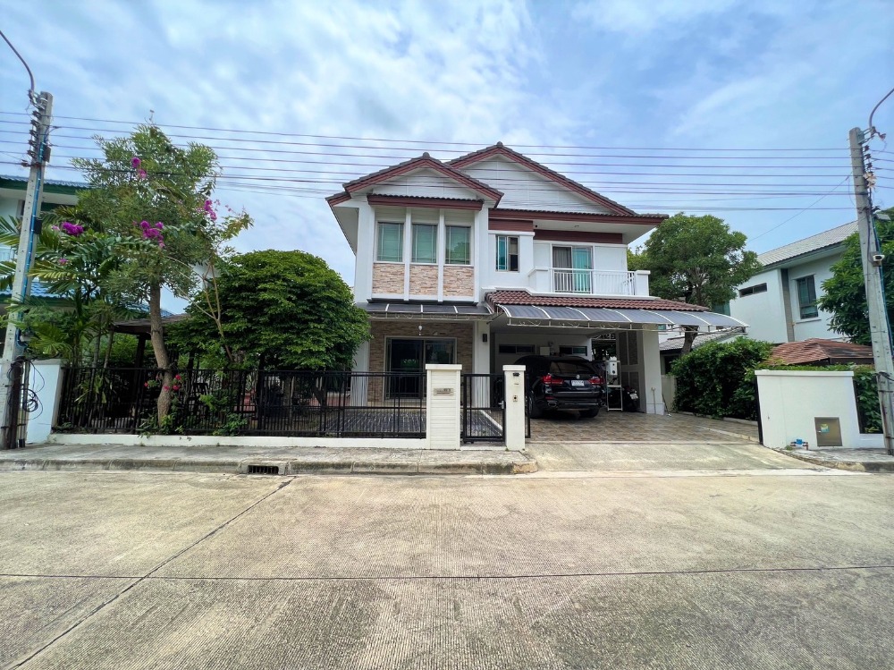 For SaleHouseNonthaburi, Bang Yai, Bangbuathong : Single house for sale, Manthana Bang Yai, Khlong Thanon, prime location, near MRT Khlong Bang Phai. Near Central Westgate, area 64.5 sq m.