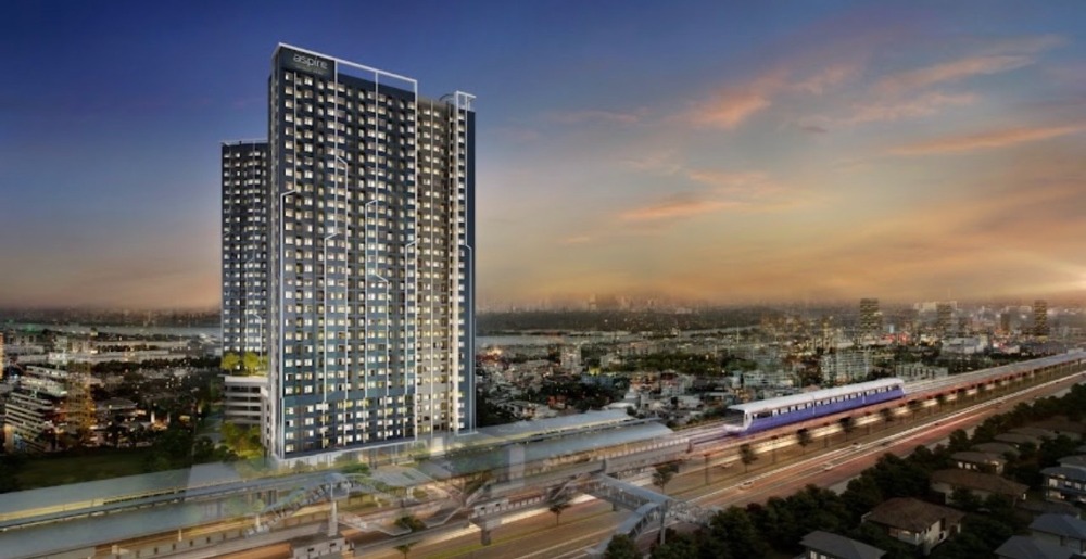 ขายคอนโดสมุทรปราการ สำโรง : Aspire Erawan Prime ห้องใหม่ไม่เคยอยู่ตั้งแต่ซื้อ แบบห้องที่โครงการขายหมดแล้ว!!