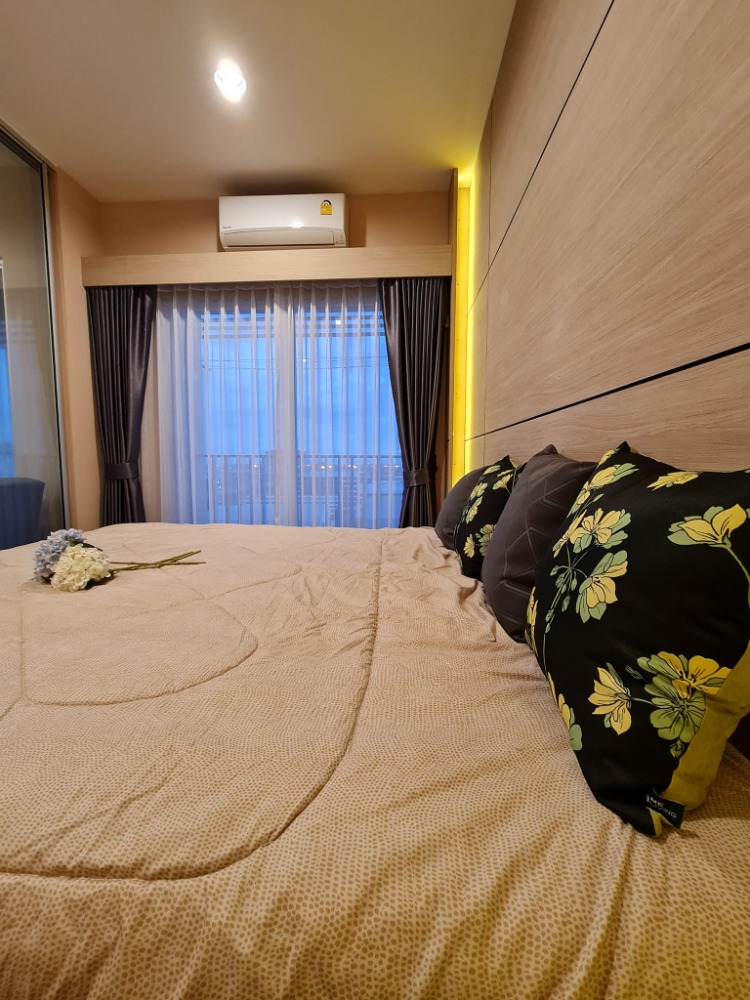 For RentCondoSamut Prakan,Samrong : For rent, cheap 2 bedrooms, Niche Mono, Sukhumvit-Puchao, room size 47 sq m., 6th floor, near BTS Pu Chao.
