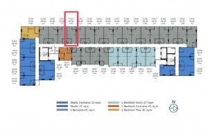 ขายดาวน์คอนโดปทุมธานี รังสิต ธรรมศาสตร์ : ขายดาวน์ kave colony ตึก C ชั้น 4, ขนาด 25 ตรม.แบบ 1 bed ราคาหน้าสัญญา 1,840,000 บาท ส่วนลด 120,000 บาท สุทธิ 1,720,000 บาท บวกน้อย