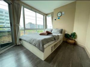 For SaleCondoBangna, Bearing, Lasalle : Sale with tenant, Swift Condominium, beautiful room, good condition