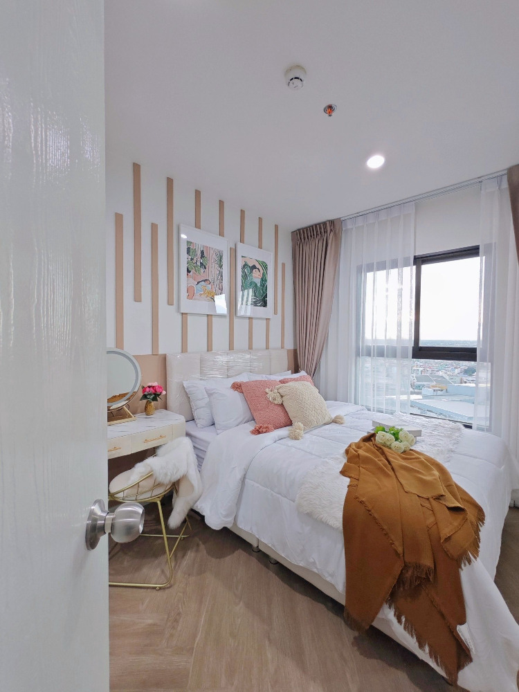 For SaleCondoNonthaburi, Bang Yai, Bangbuathong : For sale: Plum Condo Central Station 1, 29th floor, near MRT, beautifully decorated, fully furnished, ready to move in, have money left over.