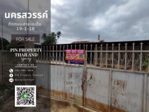 For SaleLandNakhon Sawan : S-00073 Land for sale in Nakhon Sawan-next to Asia Road 19-1-18, size 19 rai 1 ngan 18 square wah