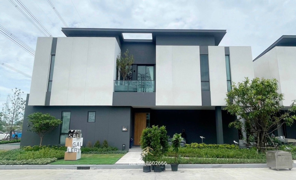 For SaleHouseVipawadee, Don Mueang, Lak Si : New single house for sale: Don Mueang - Chaengwattana location “The Arbor Don Mueang - Chaengwattana“ Starting at 12 million baht, Ki 088-8602666