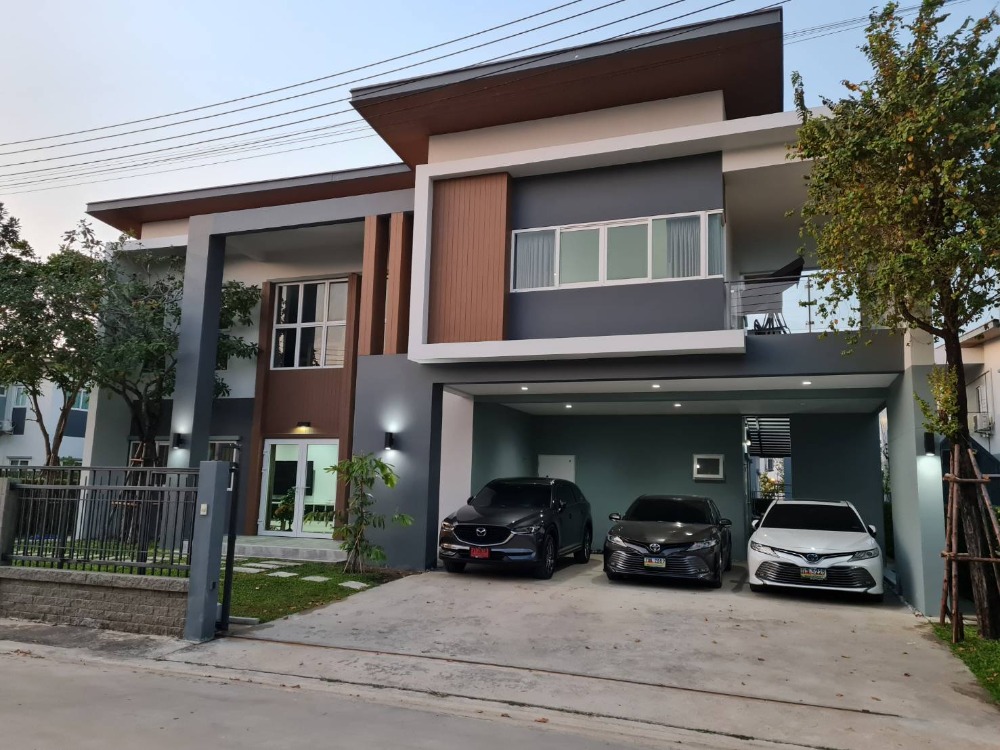 ขายบ้านอยุธยา : บ้านเดี่ยว หลังใหญ่ ติดถนนเอเซีย ตรงข้ามเซ็นทรัล ลาวิลล่าพอช พระนครศรีอยุธยา