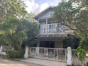 For SaleHouseYothinpattana,CDC : 2-storey detached house for sale, Baan Suan Prinsiri Project, behind the corner of Soi Yothin Pattana 3