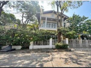 For SaleHouseYothinpattana,CDC : 2-storey detached house for sale, Baan Suan Prinsiri Project Soi Yothin Phatthana 3, near the expressway