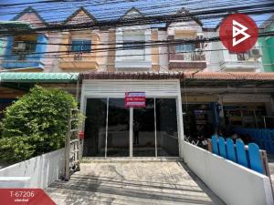 For SaleShophousePattaya, Bangsaen, Chonburi : commercial building for sale Manee Kaew Village, Saen Suk, Chonburi, ready to move in