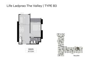 ขายคอนโดลาดพร้าว เซ็นทรัลลาดพร้าว : Promotion Life ladprao Valley ลดราคาหนักมาก 35 ตรม. 1 Bed Plus เริ่มแค่ 4.6 ล้านบาท !!