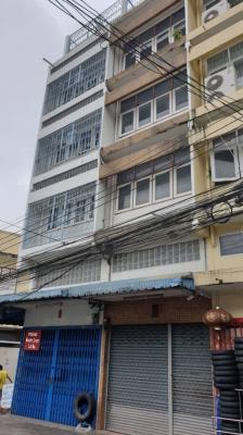 For RentShophouseYaowarat, Banglamphu : Commercial building for rent, 2 booths, 5.5 floors, near Chinatown