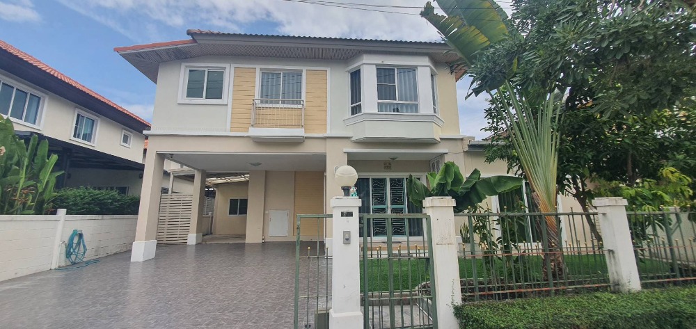 ขายบ้านปทุมธานี รังสิต ธรรมศาสตร์ : ขาย บ้านเดี่ยว ชวนชื่น กรีนบาวด์ 61.1 ตรว (Chuan Chuen Green Bowdler)