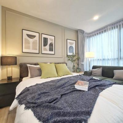 For SaleCondoRatchadapisek, Huaikwang, Suttisan : Condo for sale, studio room XT Huai Khwang, the hottest project in Huai Khwang area, you can live by yourself, it's great to rent.