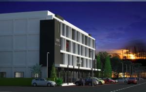 For SaleShophouseNonthaburi, Bang Yai, Bangbuathong : Selling a 4-storey commercial building (new) near Bang Khu Lat Floating Market, beautiful, cheap, suitable for trading, interested, contact Line @841qqlnr
