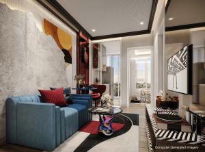 Sale DownCondoSriracha Laem Chabang Ban Bueng : Urgent sale, Atmoz Serene, Sriracha, separate kitchen, 6th floor, Building B