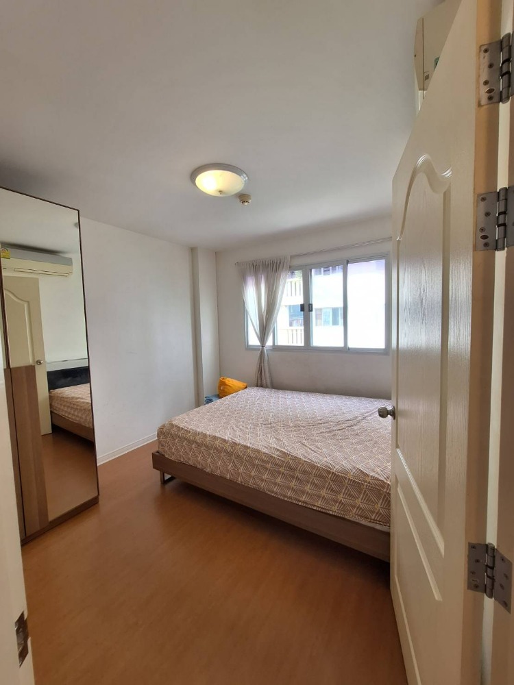 For SaleCondoRattanathibet, Sanambinna : Lumpini Condo Town Rattanathibet, size 28.32 sq m, north (N), good view, beautiful view, garden view (all furniture included), next to BTS, near Central Rattanathibet.