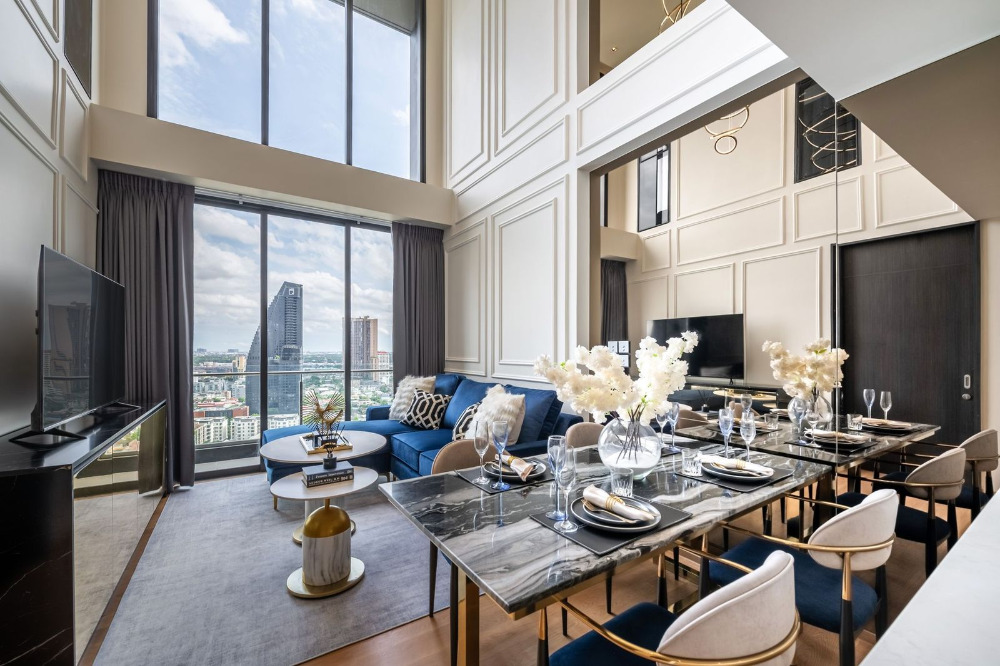 ให้เช่าคอนโดสุขุมวิท อโศก ทองหล่อ : FOR SELL&RENT BEATNIQ condo by SC ASSET SPECIAL DUPLEX PENTHOUSE ชั้นสูงสุด ติด BTS ทองหล่อ