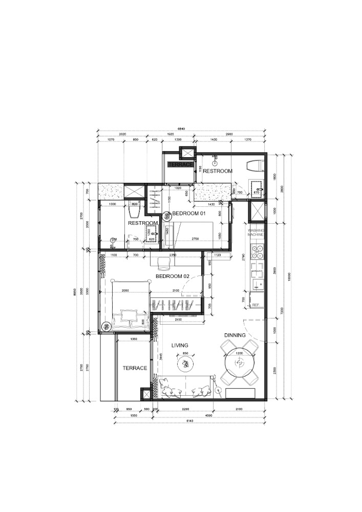 ขายคอนโดราชเทวี พญาไท : Sale Condo 60 Sqm ขายคอนโดขนาด 60 ตรม 2 นอน 2 น้ำ ติดรถไฟฟ้าพญาไท