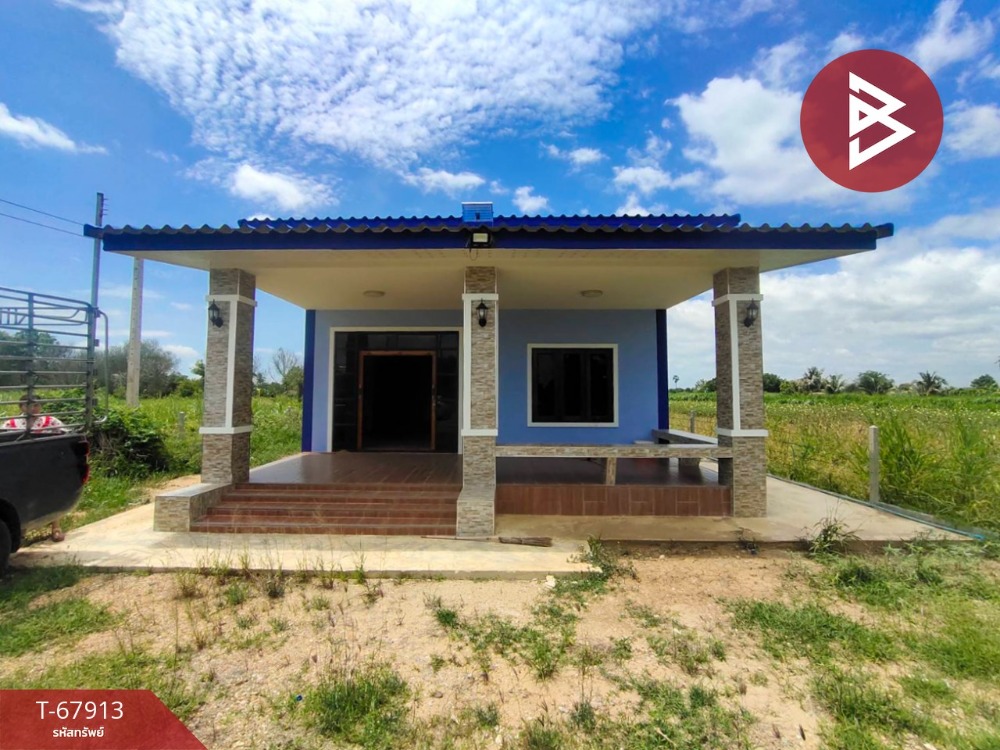 For SaleHouseKanchanaburi : Single-storey detached house for sale with land, Tha Maka, Kanchanaburi, ready to move in.