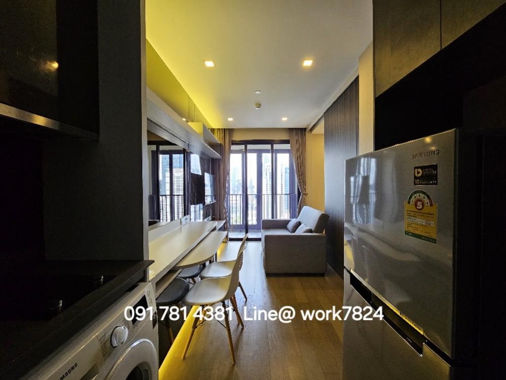For RentCondoSukhumvit, Asoke, Thonglor : ‼️Special price, cant find it anymore‼️For rent Ashton-Asoke Sukhumvit 1 bedroom 37 sq m. Built in the whole room, complete electrical appliances.