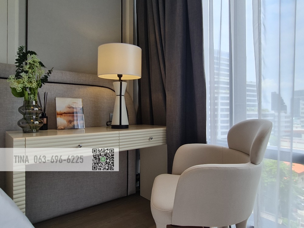 For SaleCondoSilom, Saladaeng, Bangrak : 2 bedrooms, north-east room, 17,559,000 million, fully decorated as shown (buy directly with Ananda, not through a broker!! Not through an agent!!)