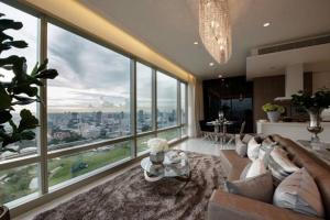 For RentCondoWitthayu, Chidlom, Langsuan, Ploenchit : 185 Rajadamri for rent 173 sqm 2Beds 2Baths 200,000 per month