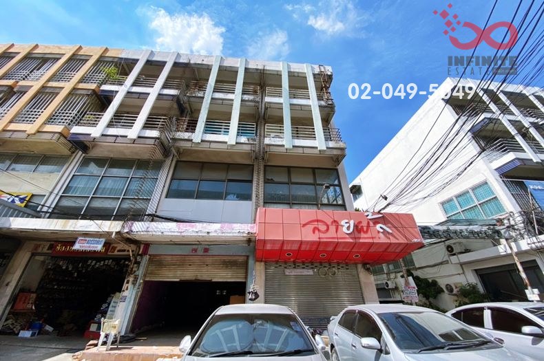 For SaleShophouseAri,Anusaowaree : 4-story commercial building for sale, Bang Bua Villa, Phahonyothin Road, 16.5 square meters.