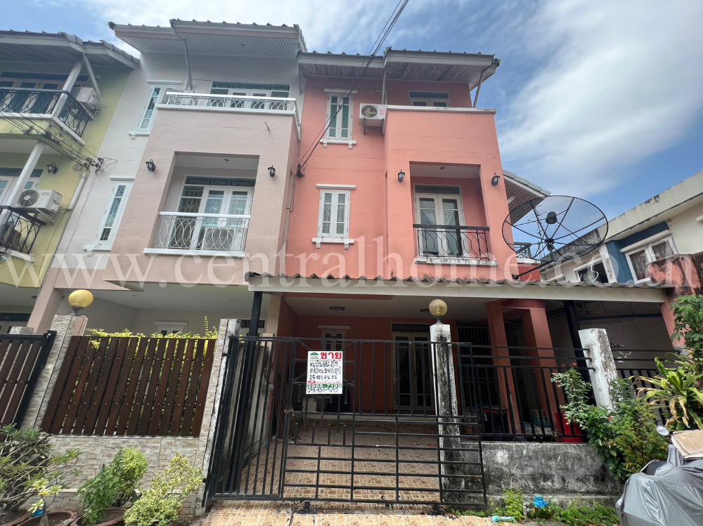 For SaleTownhouseNawamin, Ramindra : Townhouse All Suite Sai Mai 54/1, corner unit, cheapest in the project.