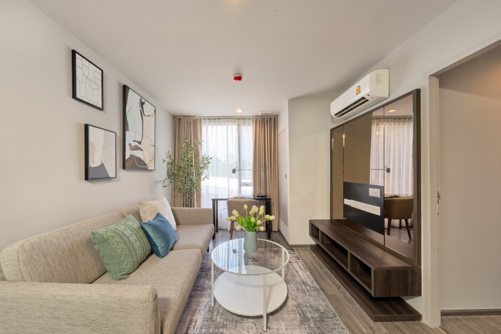 For SaleCondoSukhumvit, Asoke, Thonglor : Free common areas for 5 years 🔥 Fully furnished room, 1 bedroom, IDEO Mobi Sukhumvit40 🎯1 bedroom 35 sq m @ BTS Ekkamai
