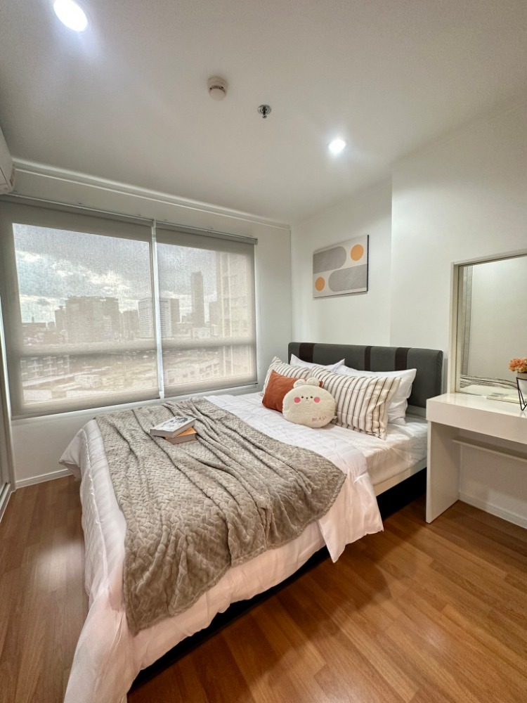 For SaleCondoRama9, Petchburi, RCA : 🤘New room ready to move in Near MRT Rama 9》》Newly decorated, plus furniture, ready to move in