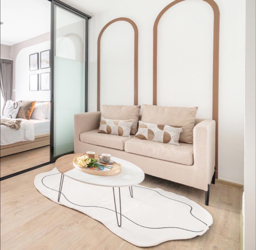 For SaleCondoRatchadapisek, Huaikwang, Suttisan : Fuse Miti Ratchada-Sutthisan, room 30 sq m, heavy discount 🔥 free transfer, built-in kitchen, salty